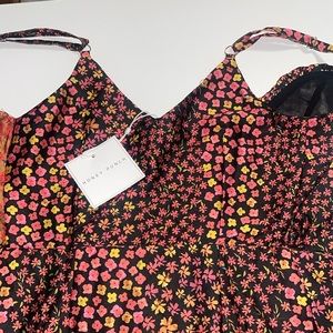 Never Been Worn Honey Punch Wrap Flower Dress- Tags Attached!